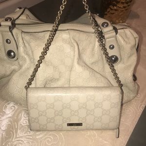 Gucci - Gussissima Leather clutch wallet